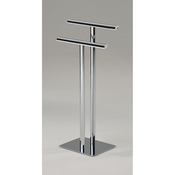 Deluxdesigns Towel Rack - Chrome, 32.5 x 16 x 10 in. DE2417533 - main